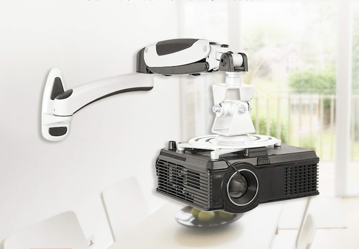 Supporto Proiettore Universale - Girevole E Inclinabile, Con Vite 1/4'' - Foto 11