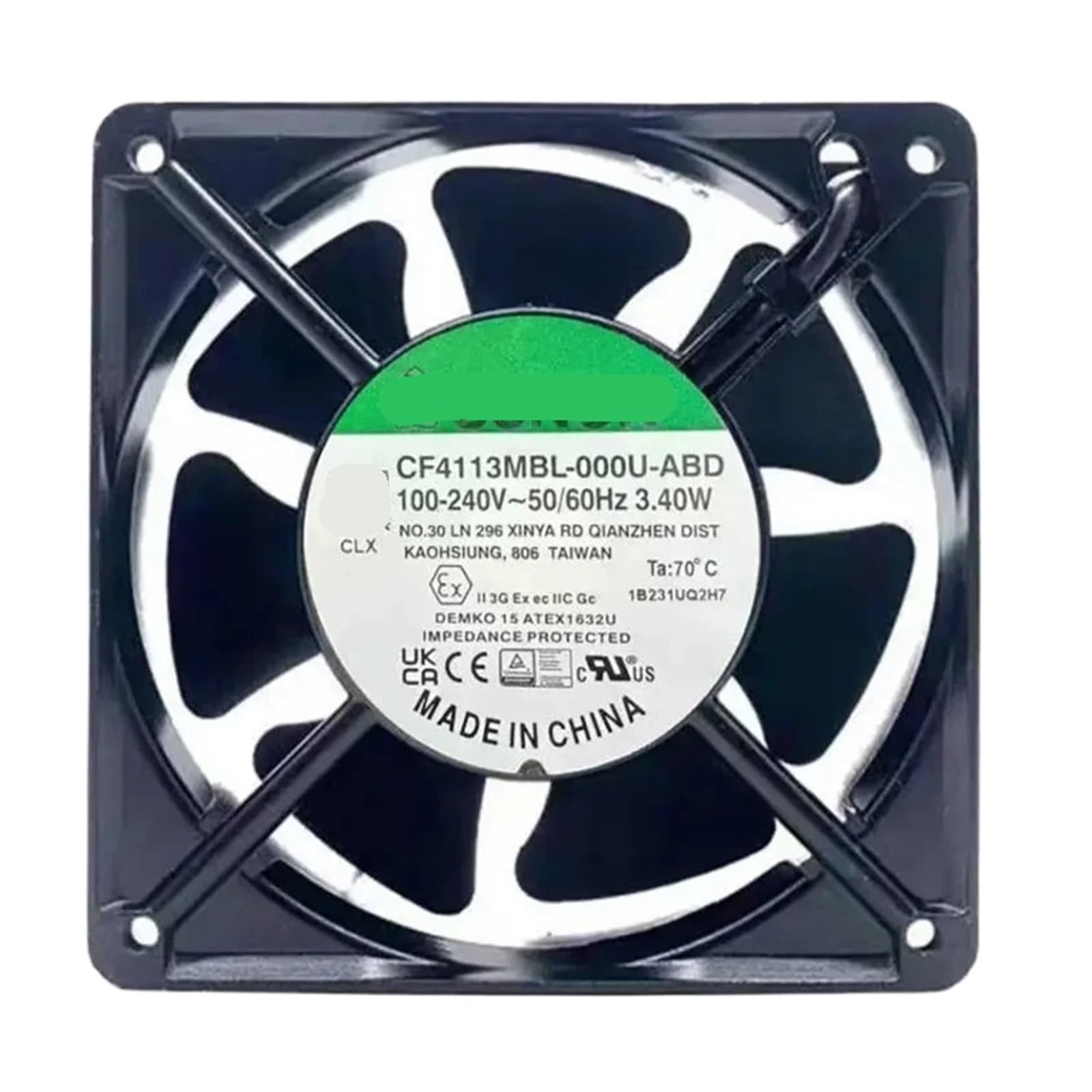 KWQNPHTRN Cooling Fan CF4113MBL-000U 100-240V 100V 3.4W 12038 axial Fans