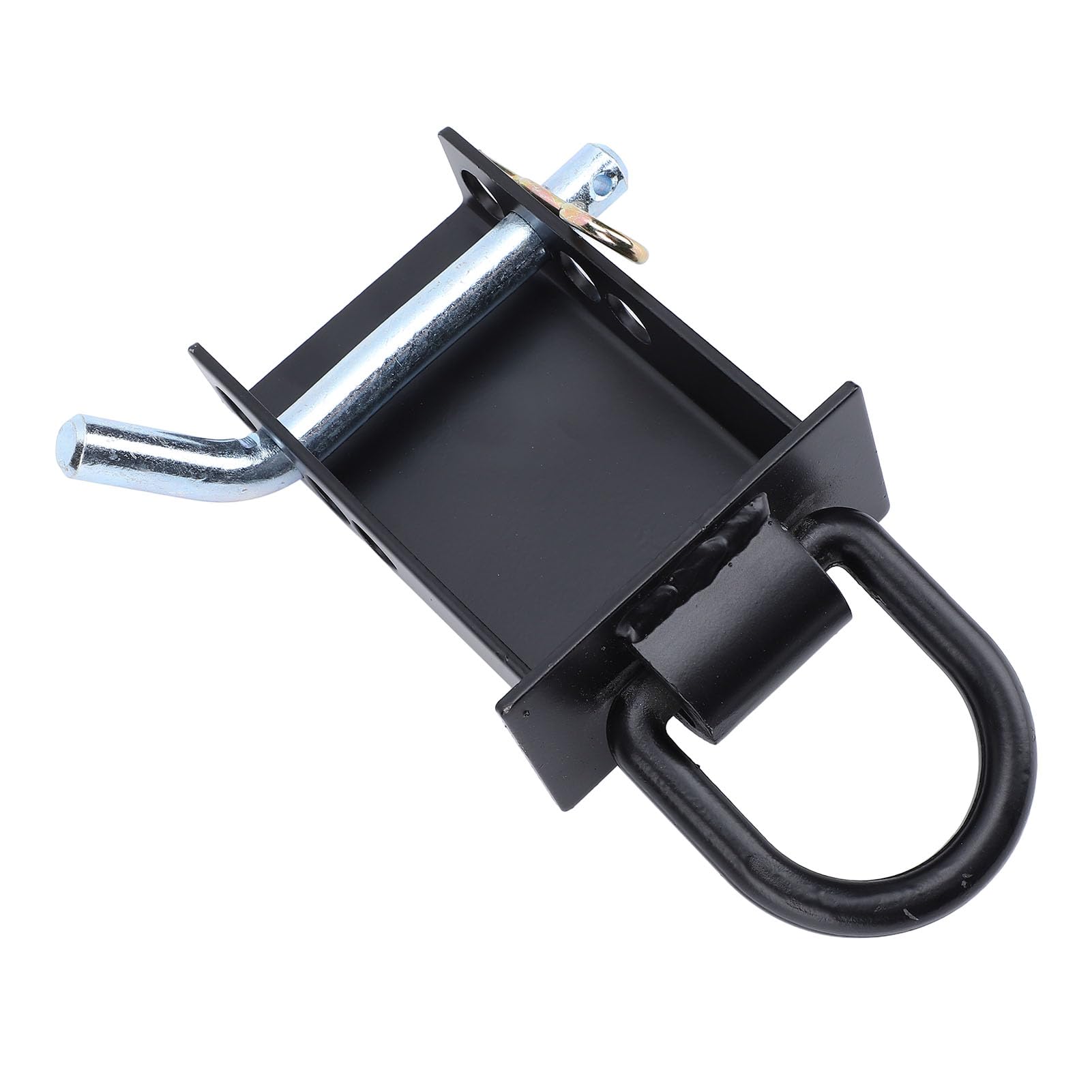 Keenso Amarre Extraíble con Anillo en D de Bolsillo para Estaca de Remolque de Alta Resistencia de 12000 Libras para Remolques de Camiones de Servicio Mediano