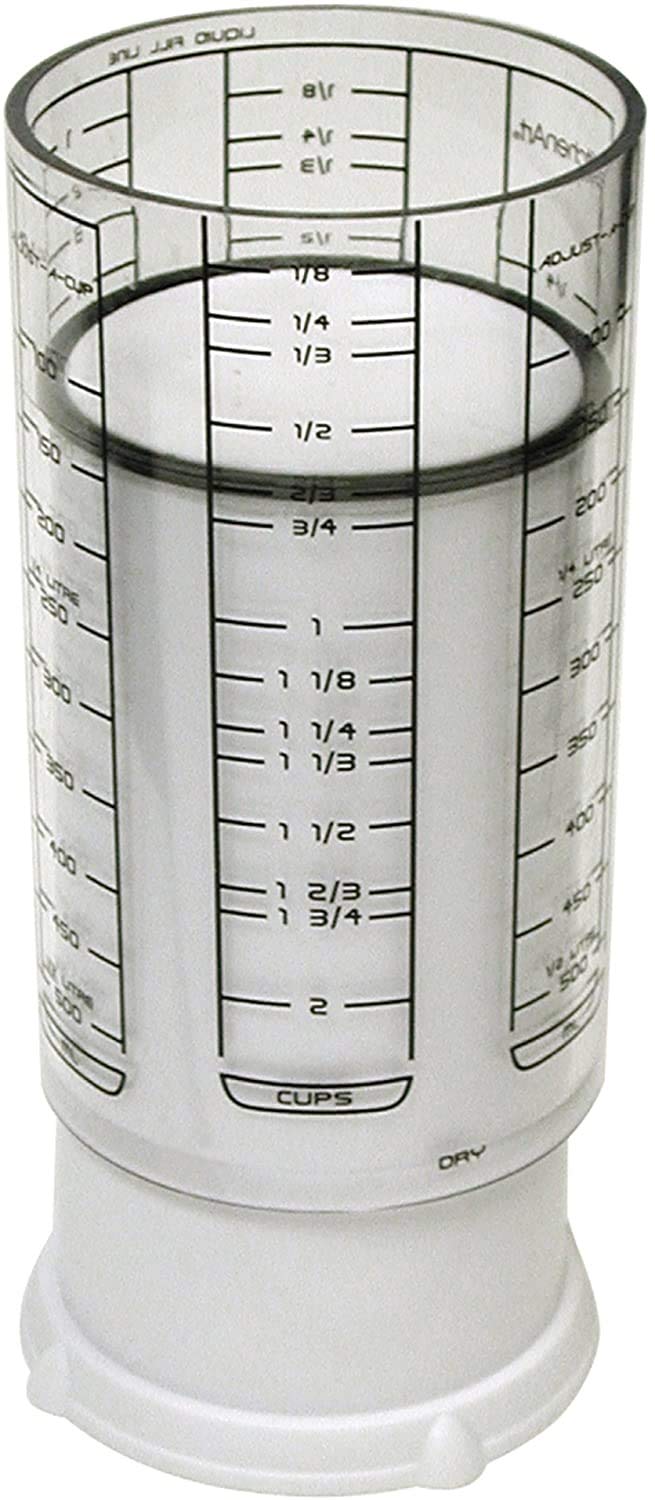 Amazon.com: KitchenArt 23401 2 Cup Adjust-A-Cup, Plastic, White