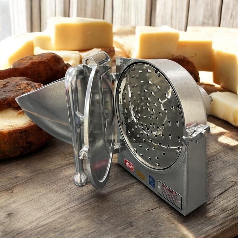 ALFA GS12 Combo Shredder and Slicer Package Set for #12 Commercial Mixers | Grater Power Attachment, Knife Assembly, Blade, and Two Disks