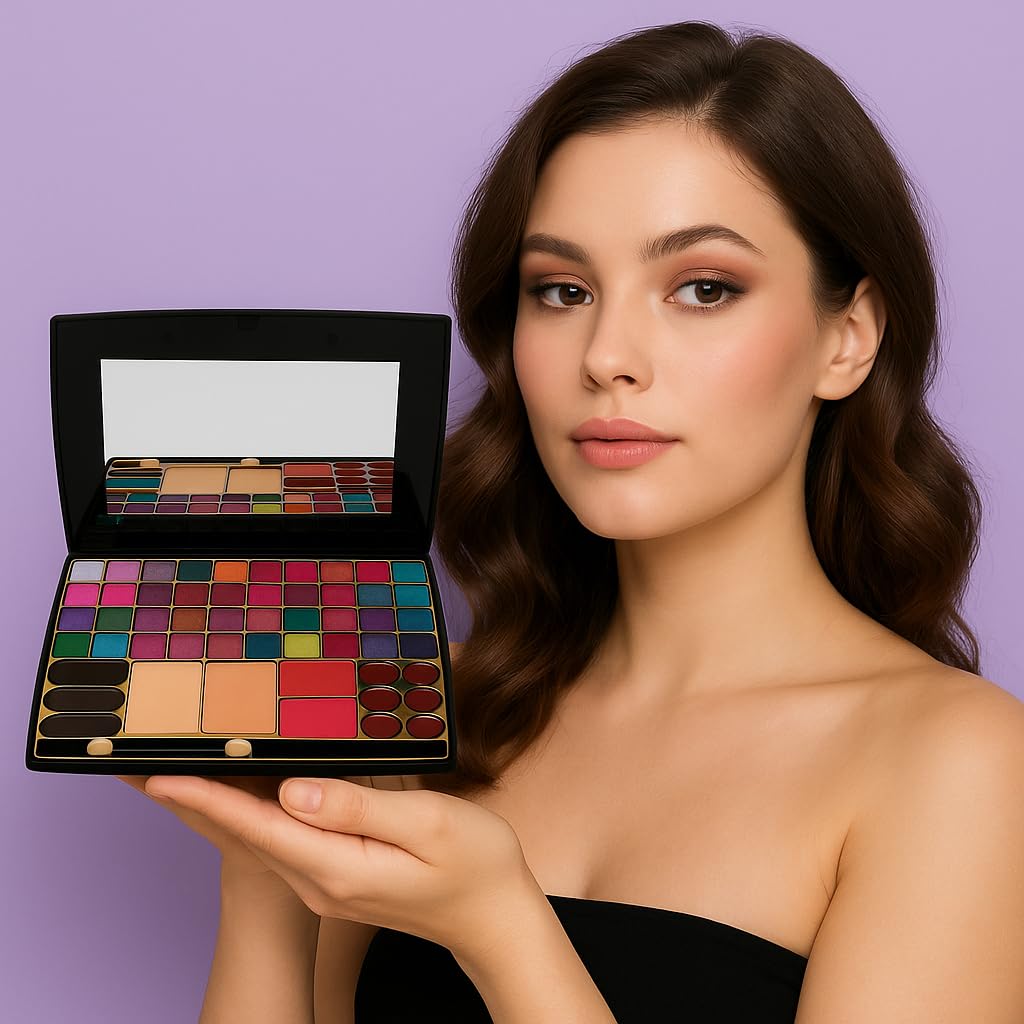Sedell Paris Sliding Multicolors Glam Palette – Pro-Grade Pigments for Eyes, Cheeks & More-image-38