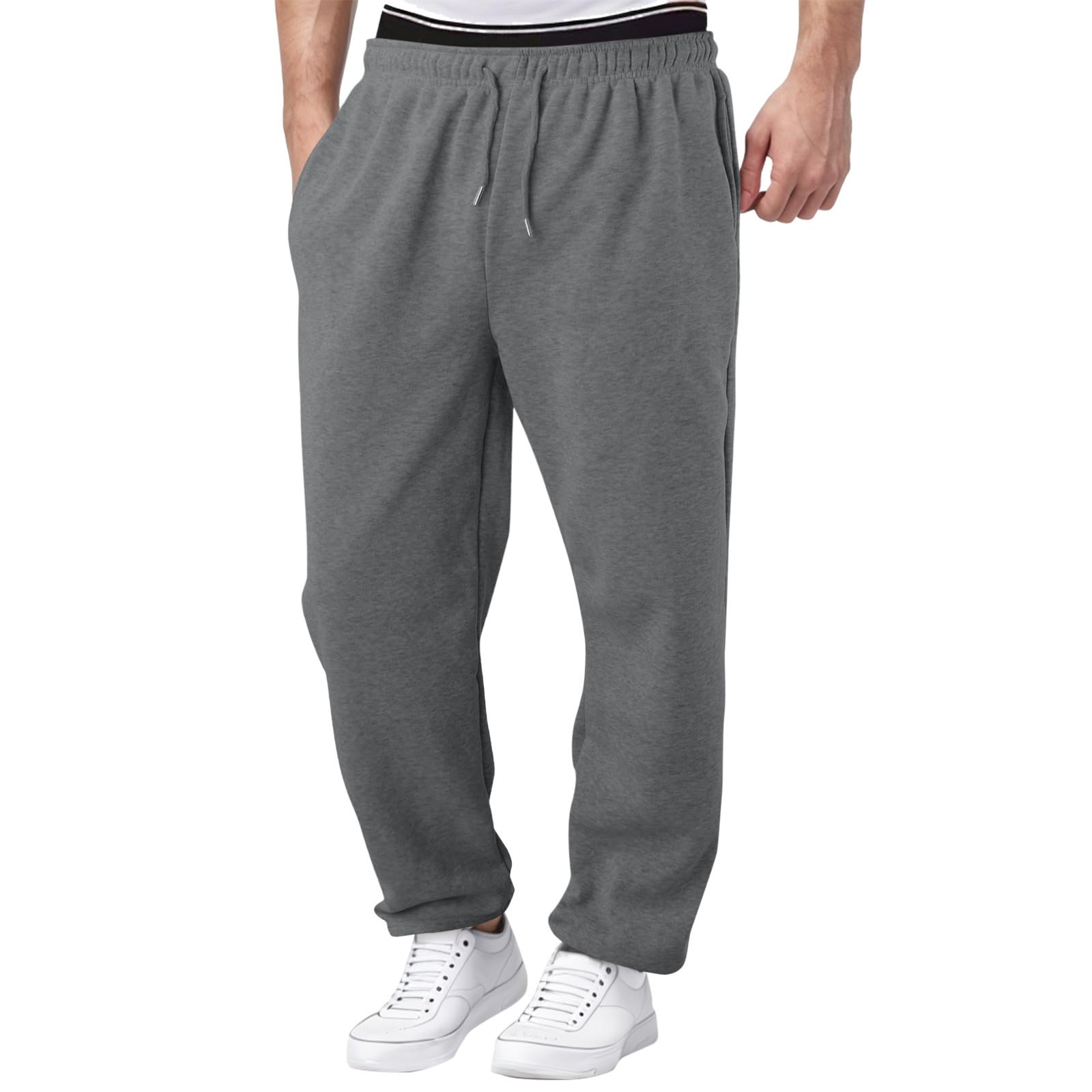 Pantalon de survêtement ample coupe décontractée pour garçon actif - 8
