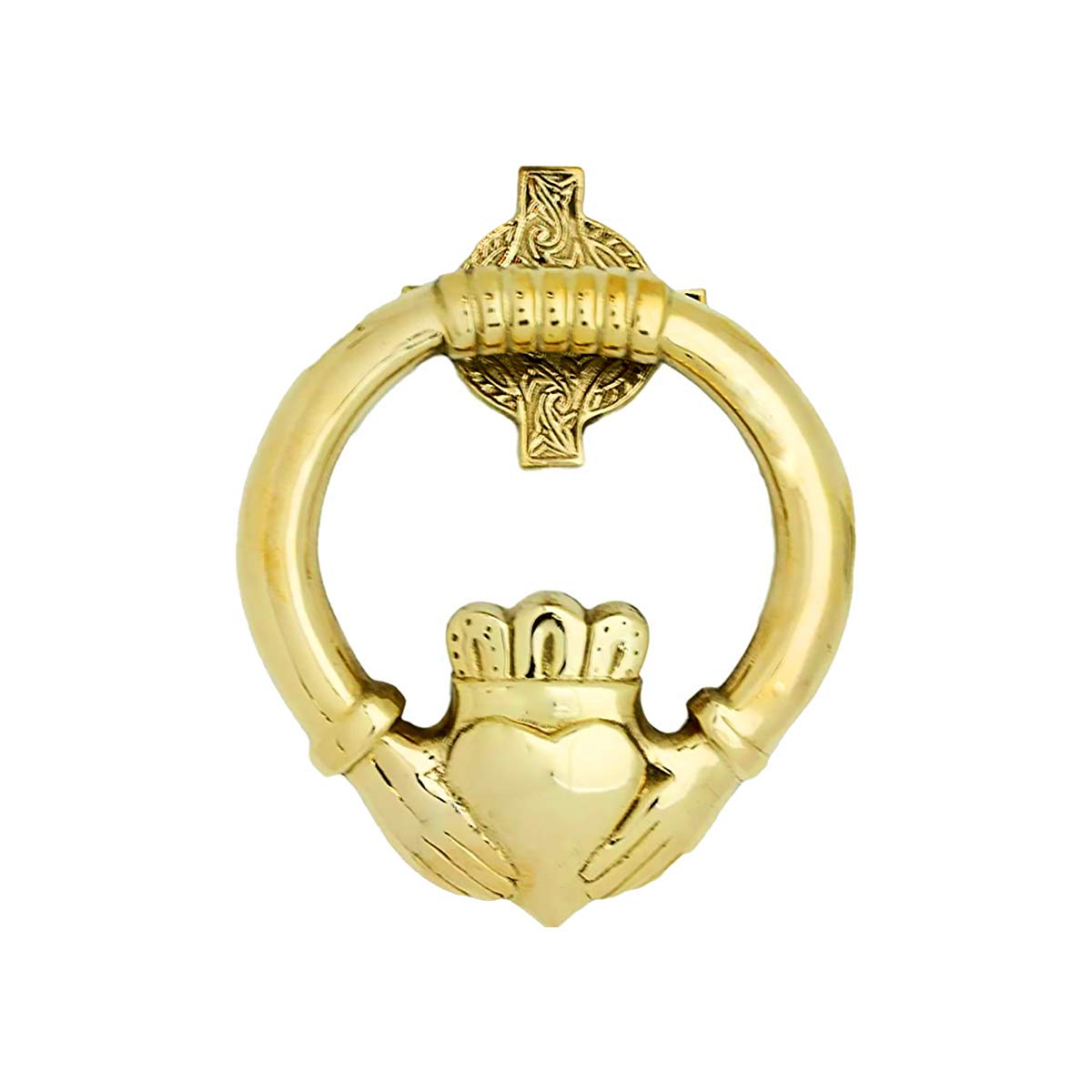 Liffey Door Knocker - Claddagh