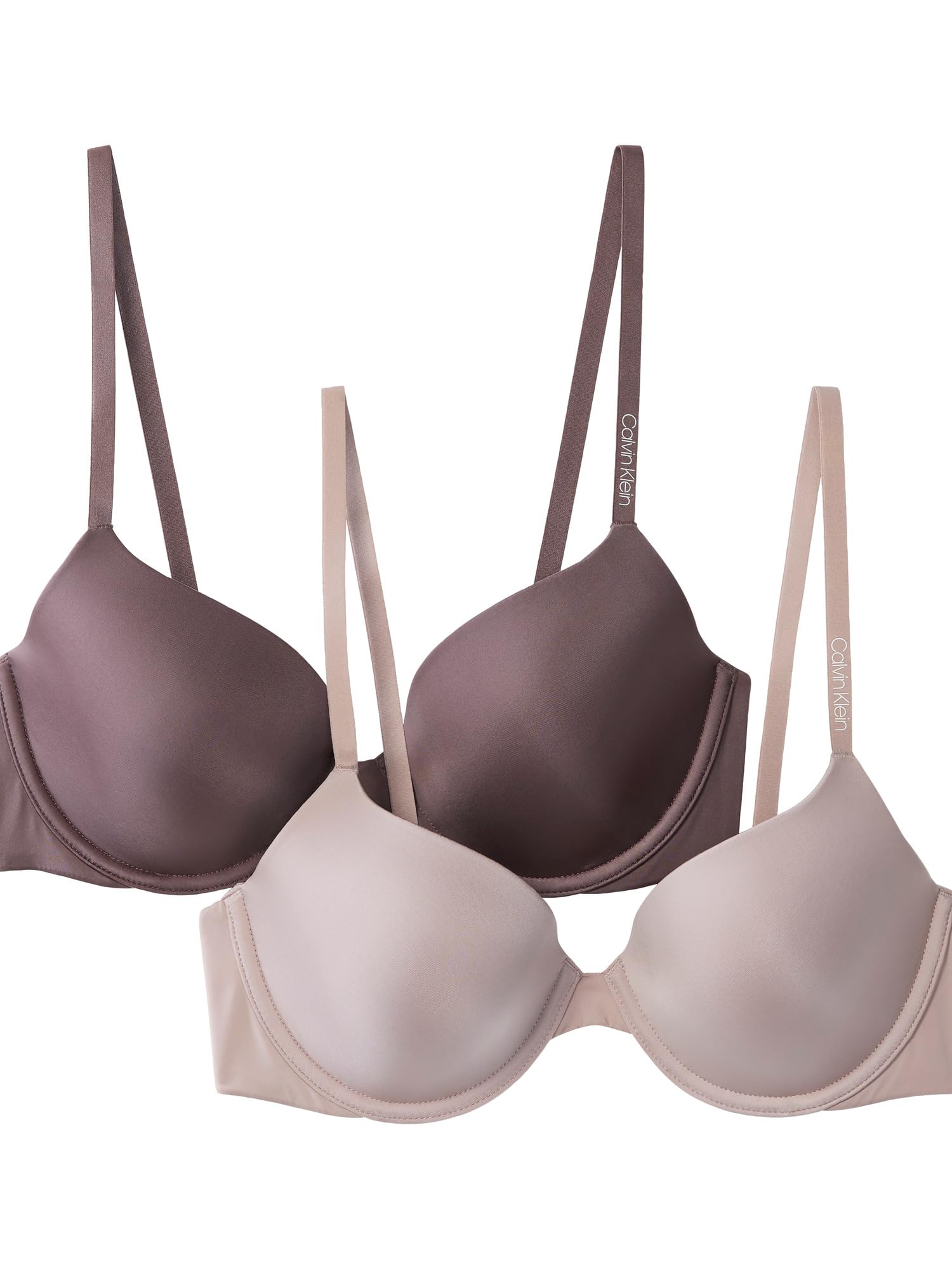 

                                                    Pure Micro Lightly Lined Demi Bra, 2 Pack