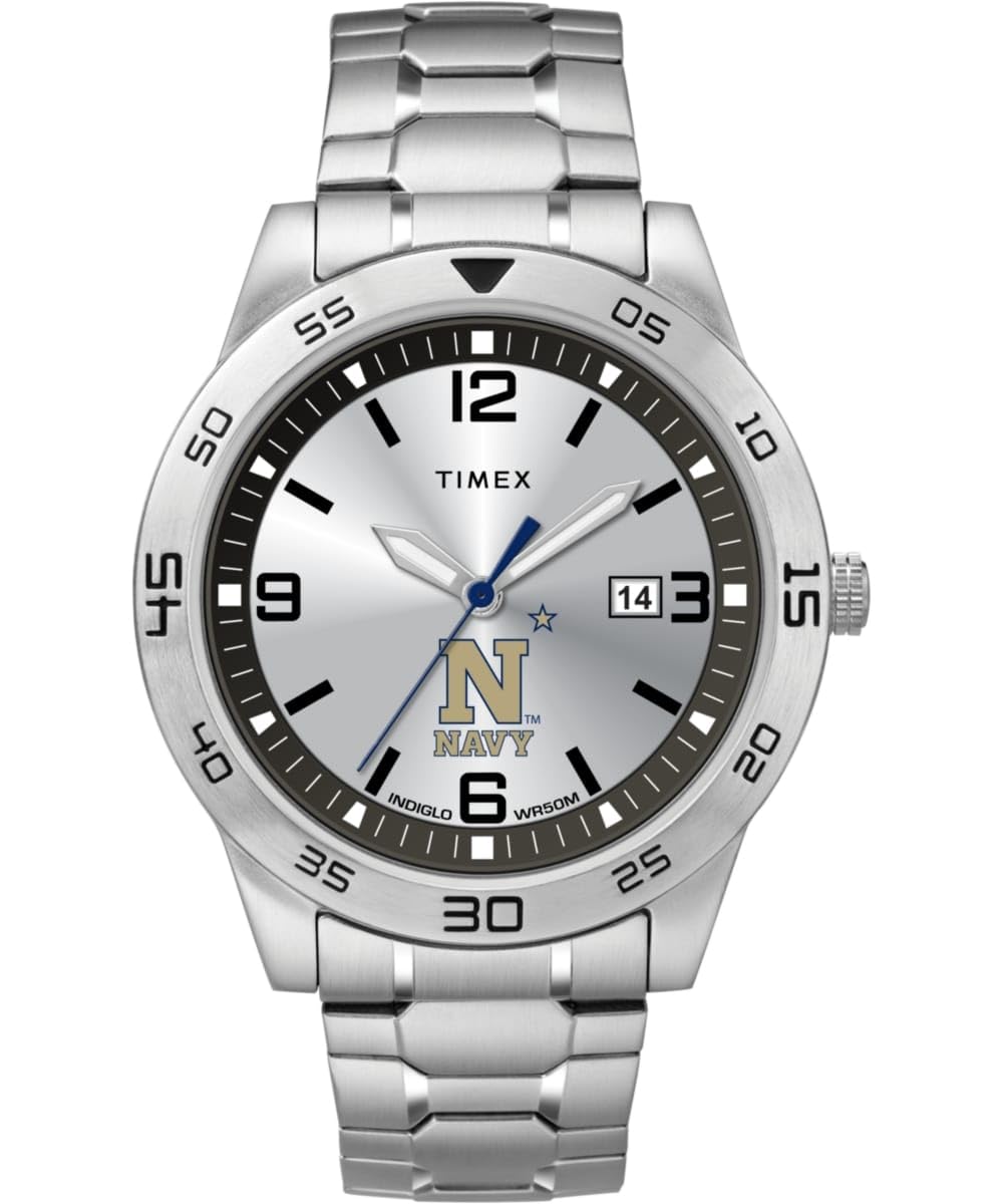 Timex Tribute Men's Citation 42mm Quartz Watch with Stainless Steel Strap