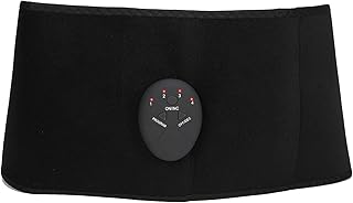 EMS Massager, EMS Muscle Stimulation Electrostimulation Training Device, EMS Training Device, EMS Fitness Belt Rechargeable Abdominal Trainer Toner Lazy People Slimming Belt