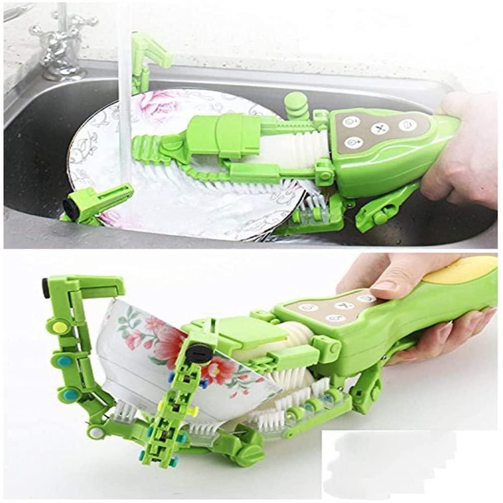 Portable handheld smart dishwasher, household automatic dishwashing brush, mini dish washer, easy to use, good cleaning effect, suitable for kitchen: Buy Online at Best Price in UAE - Amazon.ae