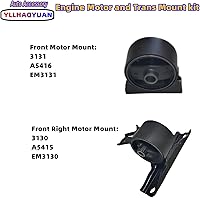 Vista 4 de Conjunto de soportes de motor para 2007 2008 2009 2010 2011 2012 2013 2014 2015 2016 2017 Jeep Compass y Patriot 2.0L 2.4L 2007 2008 2009 2010 2011
