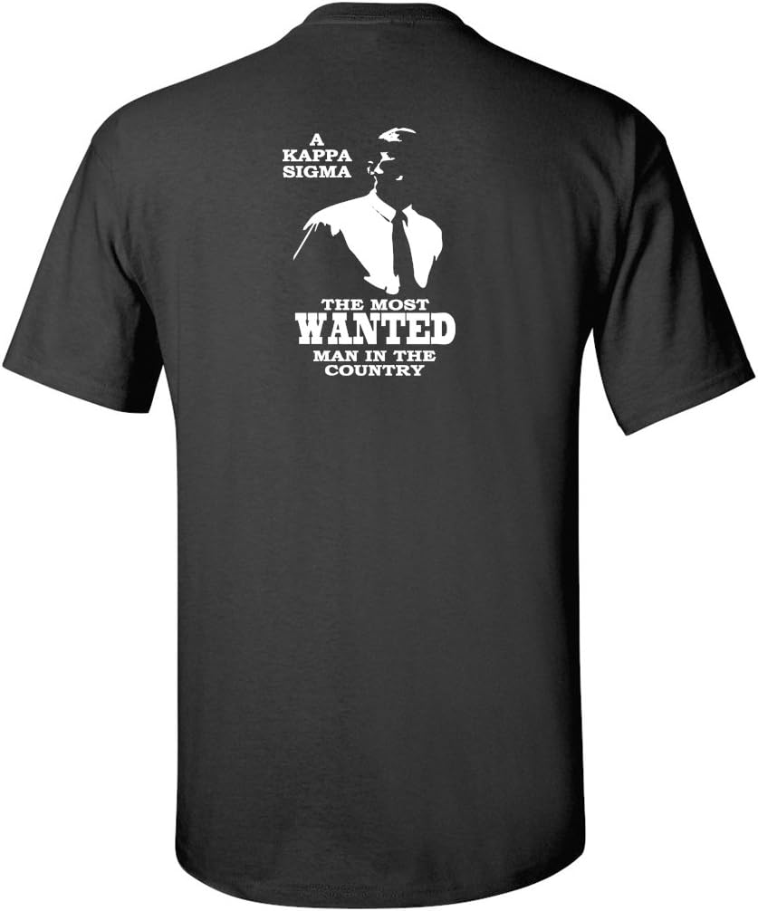 VictoryStore Apparel - Kappa Sigma, Most Wanted Man Standard T-Shirt - Image 2