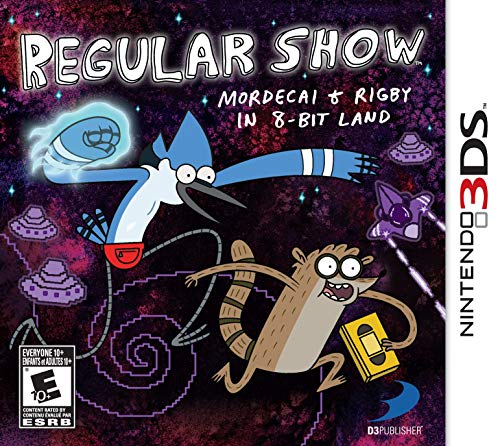 Image of Regular Show: Mordecai and Rigby in 8-bit Land - Nintendo 3DS (Renewed)