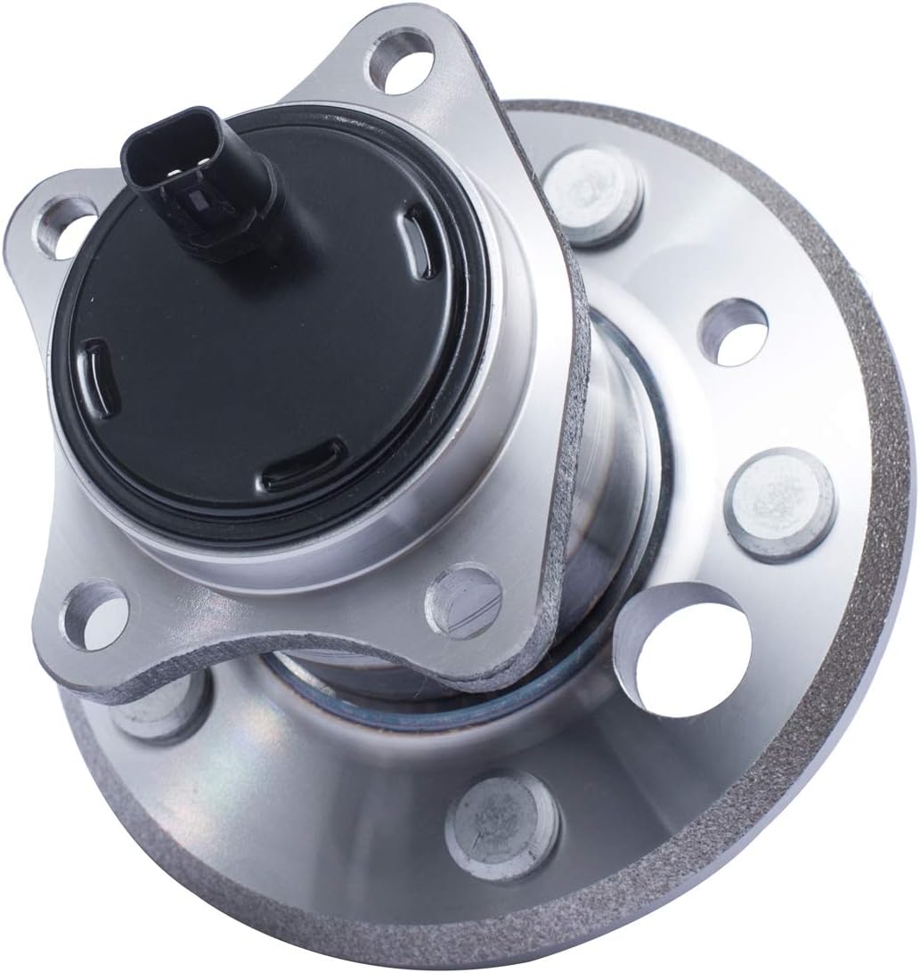 TUCAREST 512206 Rear Left Wheel Bearing and Hub Assembly Fit for 2005-2012 to-yota Avalon, 02-11 Camry w/4-Wheel ABS, 01-03 Highlander w/FWD,04-08 Solara /02-12 Le-xus ES300 ES330 [5 Lug W/ABS]