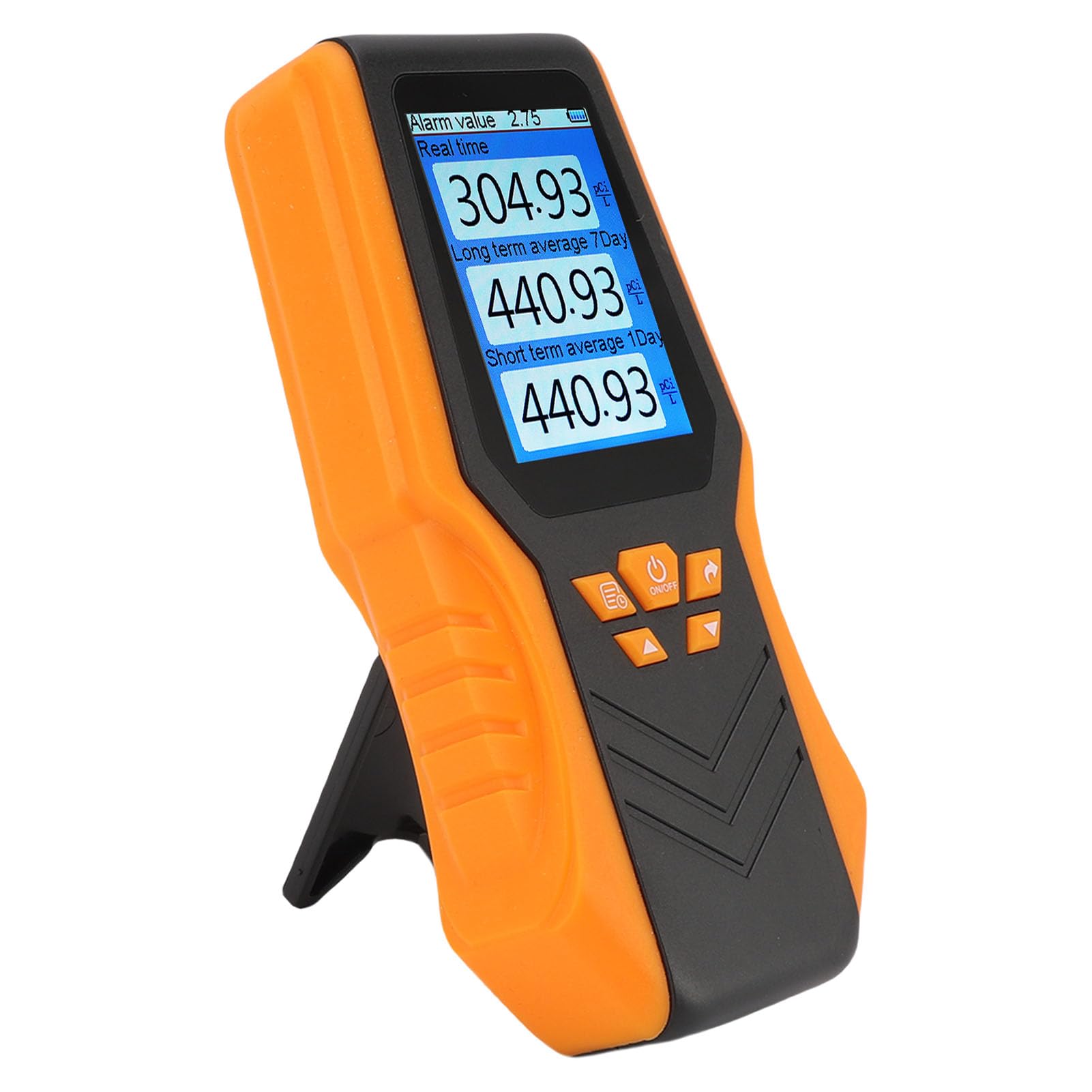 Generic Display LCD Portatile per Letture Accurate del Rilevatore di Radon per la Scuola Domestica Display LCD Medio a Lungo Termine per Persone Attente Alla Salute