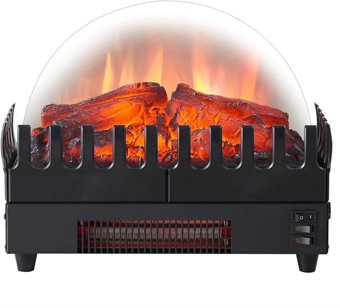Chimenea Eléctrica PuraFlame EF361B, 16", 1500W, Negro miniatura 4
