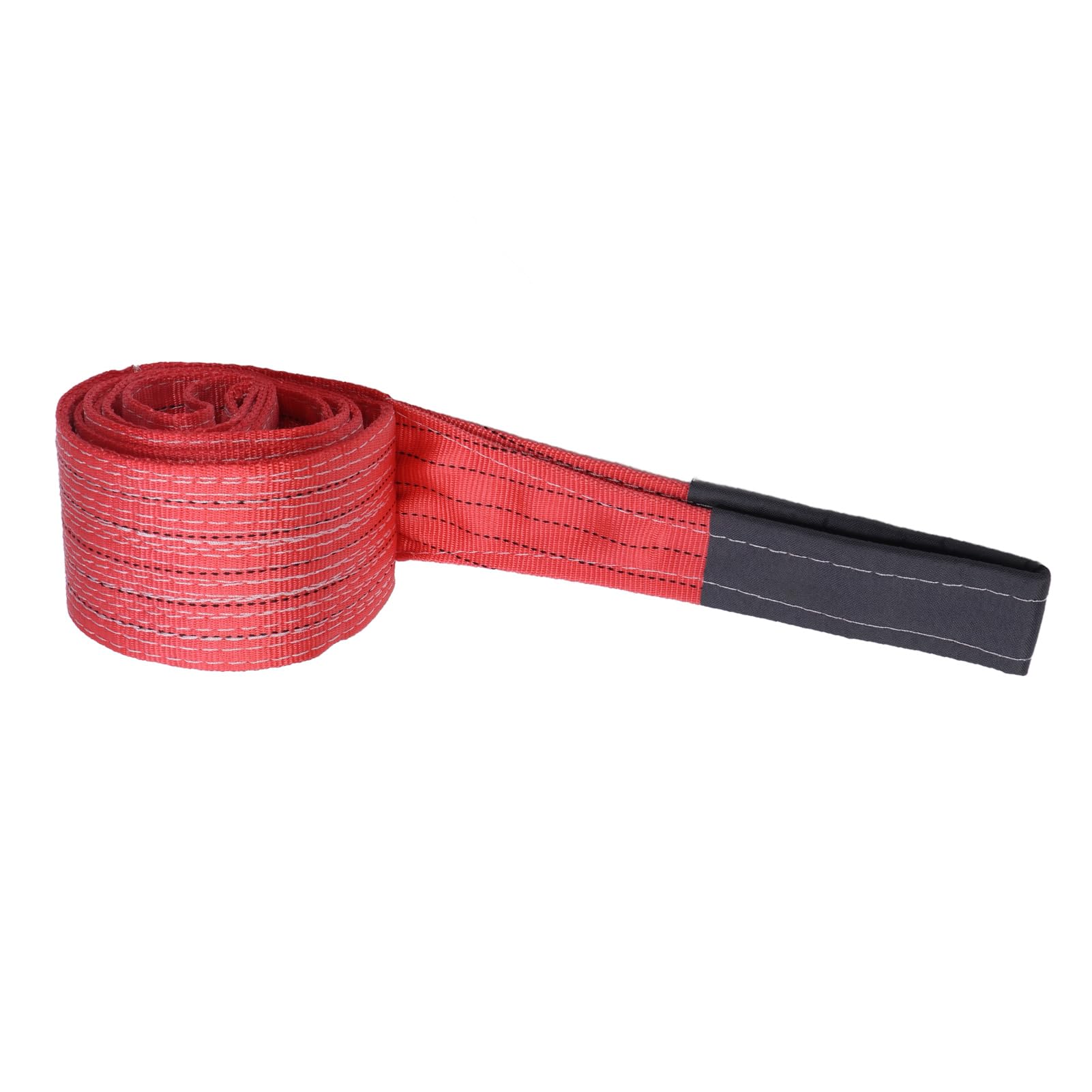 Cinghia di sollevamento Red Rigging 5T 11023LB, imbracatura per sollevamento e traino ad alta resistenza, cinghia di sollevamento in poliestere da 4 m 13,12 ft con fibbia