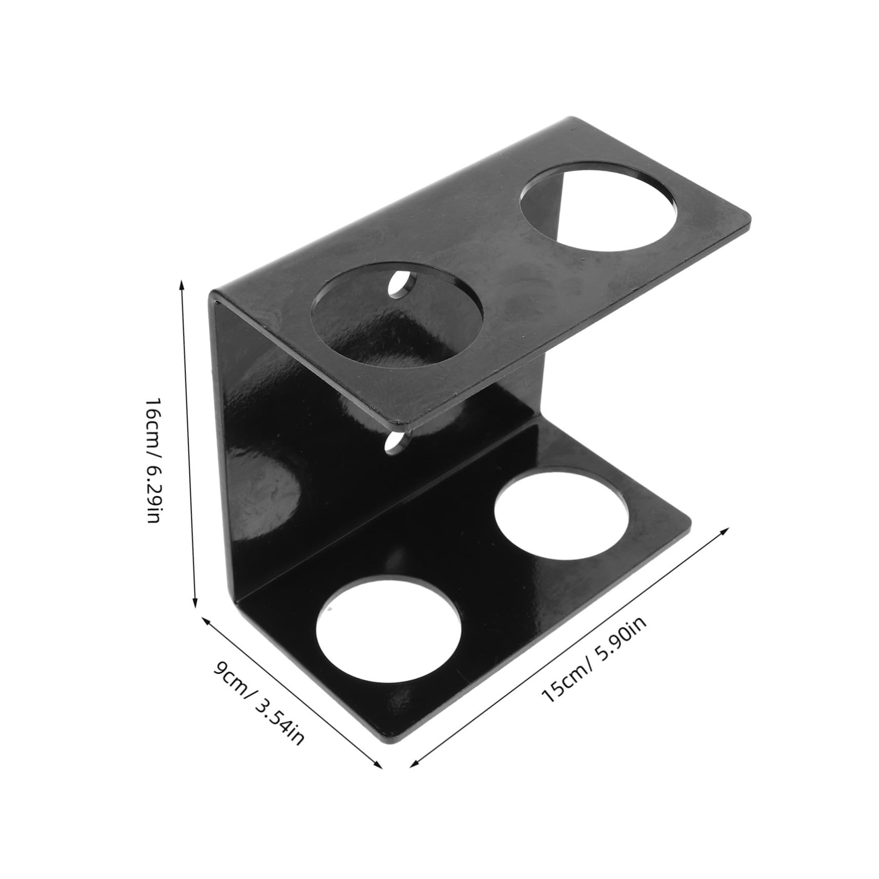 Sosoport Easy Install Barbell Storage Mounted Weight Plate Holder Barbell Rack for Home Gym Organizati