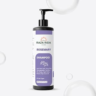 RAZA RIDA Care Rosemary Shampoo for Hair Growth & Anti Hair Fall | Strengthens Roots, Controls Frizz, Soothes Dry Scalp, S... Price In India