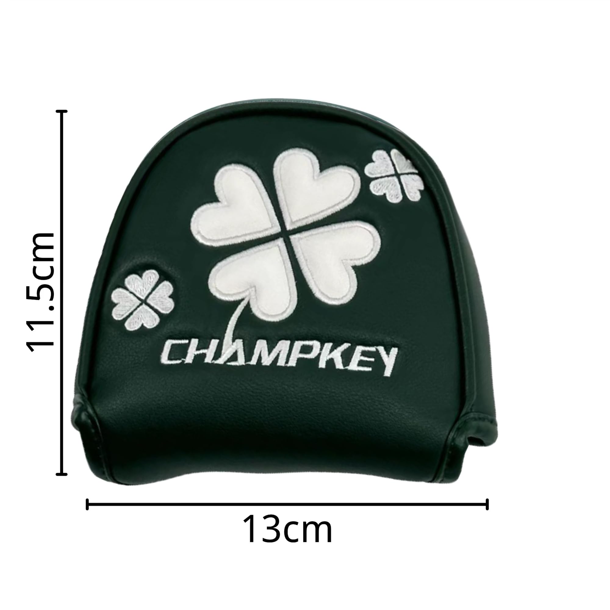 Amazon.co.jp: Lucky Cloverゴルフパターヘッドカバー、4リーフ