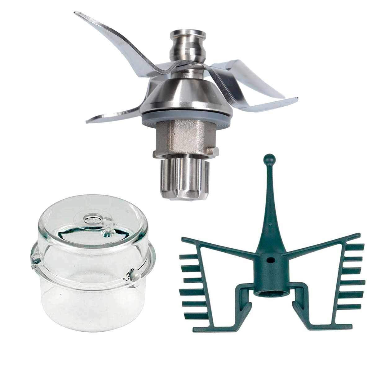 Recamania KIT Cuchilla + Mariposa + Tapon Medidor THERMOMIX TM31