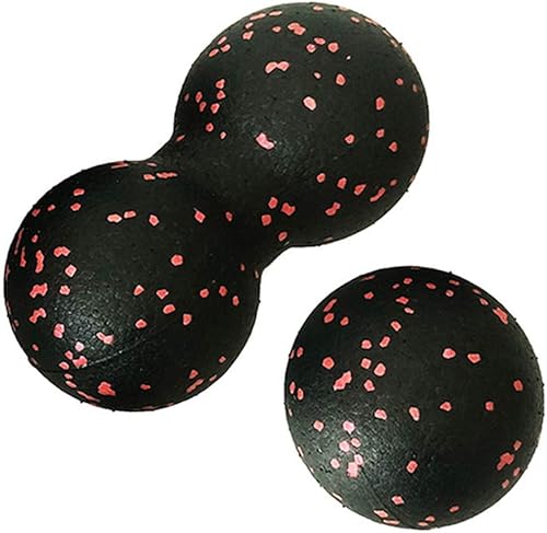 Bola de masaje de cacahuete Juego de bolas de masaje para después del ejercicio, juego de bolas de masaje de tejido profundo, rodillo muscular de