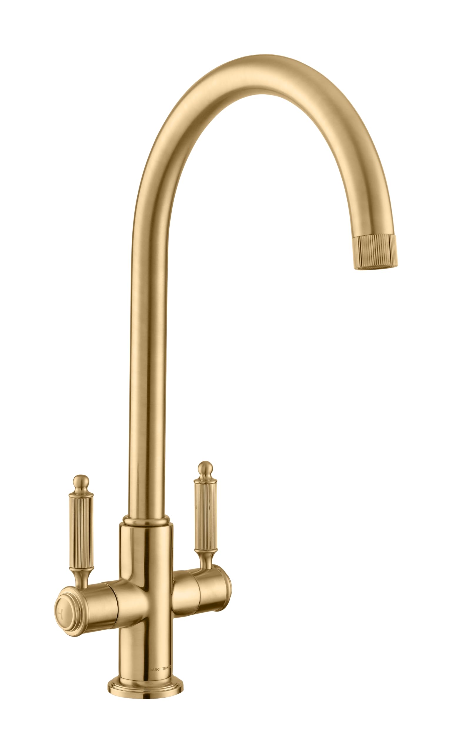 Rangemaster Brass Tbm1ab/ Belfast Monobloc Dual Lever - Antique Tap