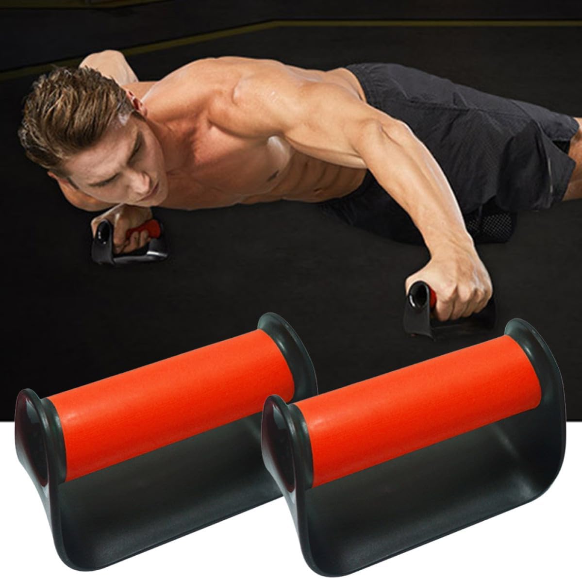 Portable Equipment Rack Rotating Fitness Push-up for Gym Home Use image 4