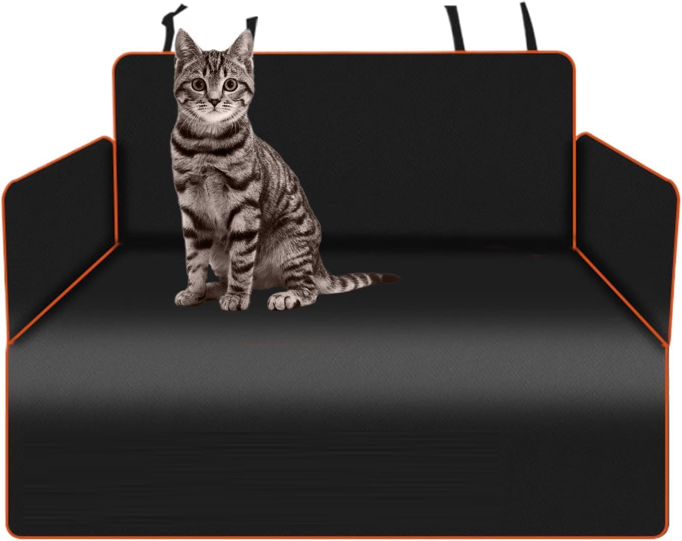 Car Boot Protector For Ford Edge 2015-2019, Waterproof Nonslip Dog Car Boot Cover Pet Trunk Mat with Side Flaps Protector