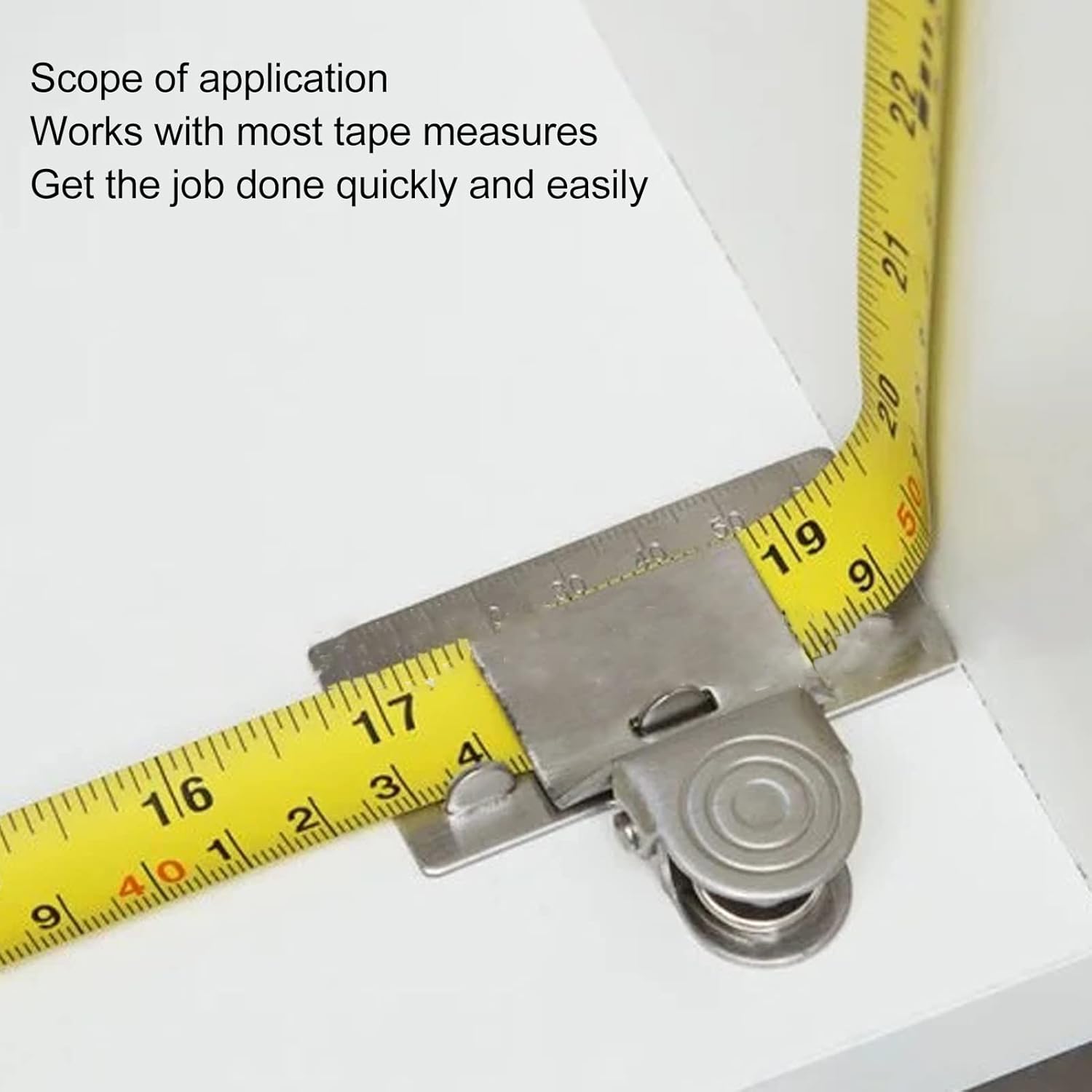 Stainless Steel Measuring Tape, Crack Tape Measure with High Strength for Accurate Measurements, Durable Tool for DIY Projects, Construction, Home Renovation