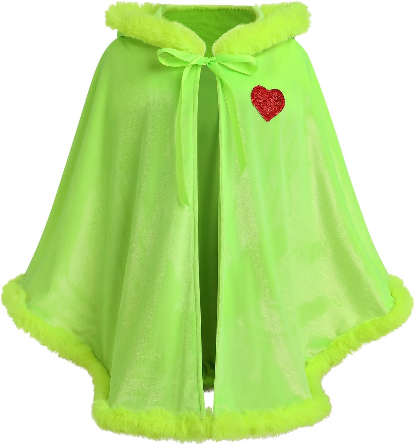 IMEKIS Christmas Family Matching Outfits for Women Baby Girl Plaid Dress with Cloak Cape Halloween Cosplay Santa Outfit - Image 6