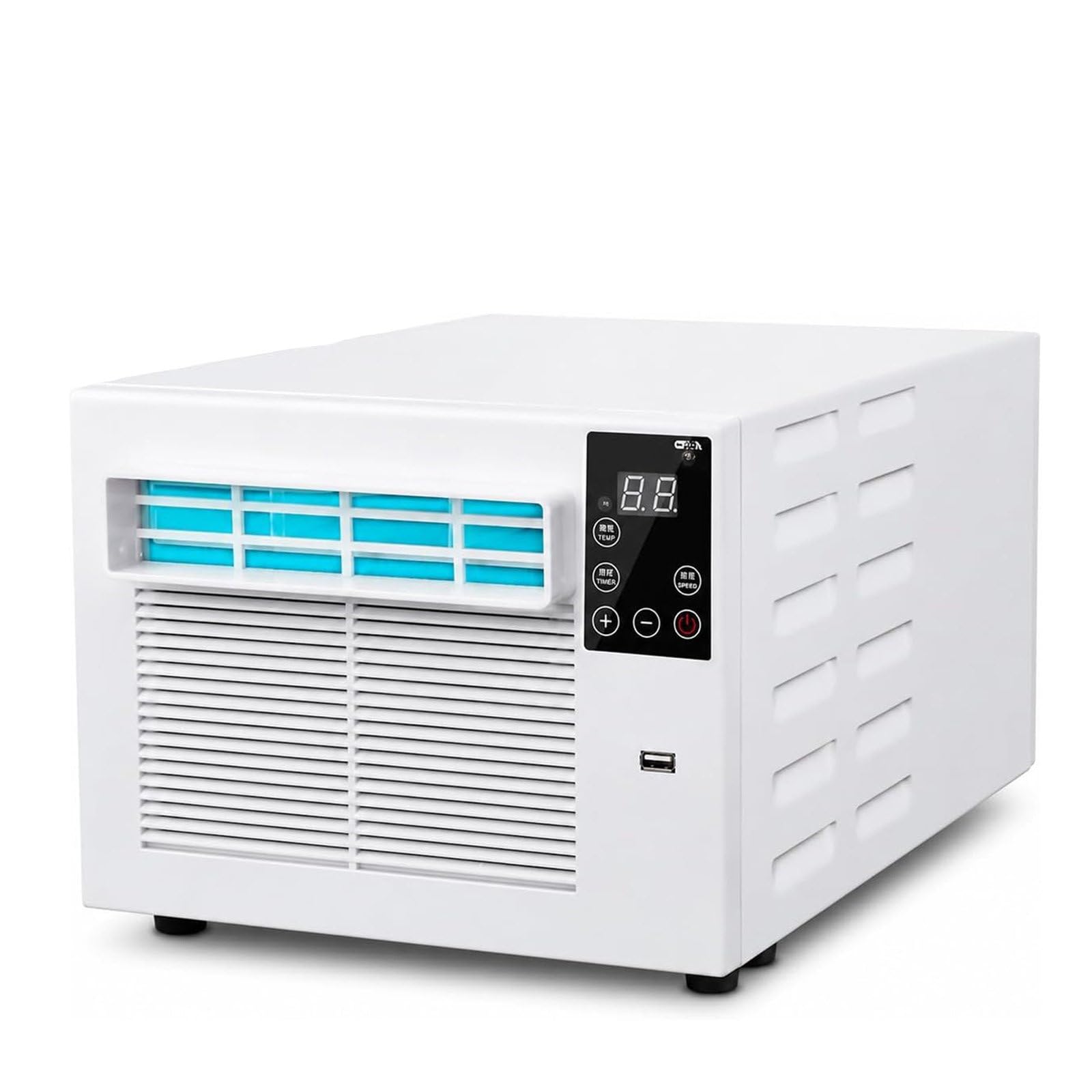 GIZMIT Window Air Conditioner, Portable Air Conditioner and Dehumidifier, 4800 BTU Portable Air Conditioner, Cooling & Dehumidifying, Spot Cooler, with Remote withoutTent