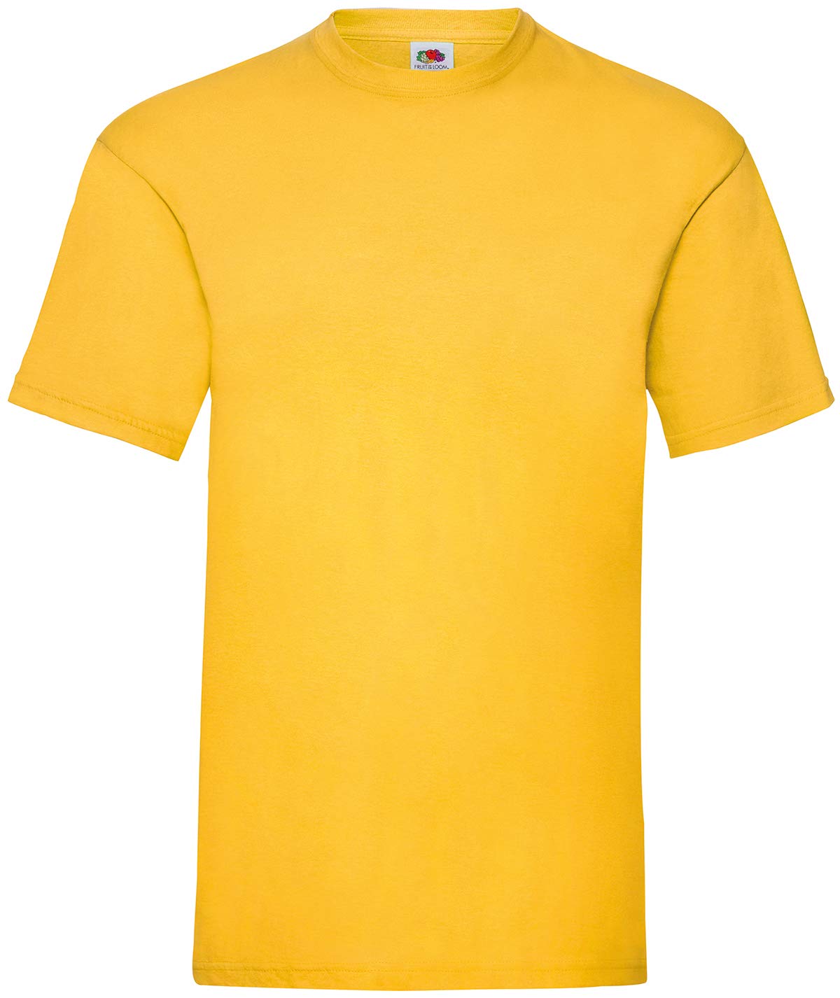 Fruit of the Loom Men's Valueweight Short Sleeve T-Shirt, Sunflower, Medium