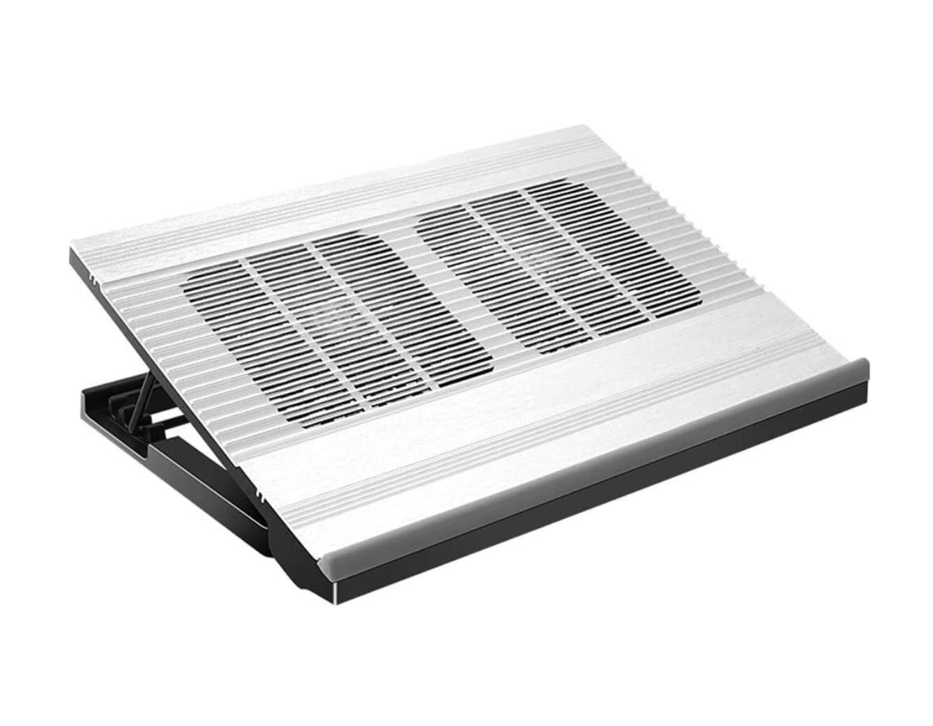 Base Refrigeradora Portatil Almohadillas De Refrigeración Para Portátiles Soporte Para Refrigerador Para Portátiles De 12-17 Pulgadas Refrigerador Para Portátiles Con 2 Puertos USB Refrigerador Portát