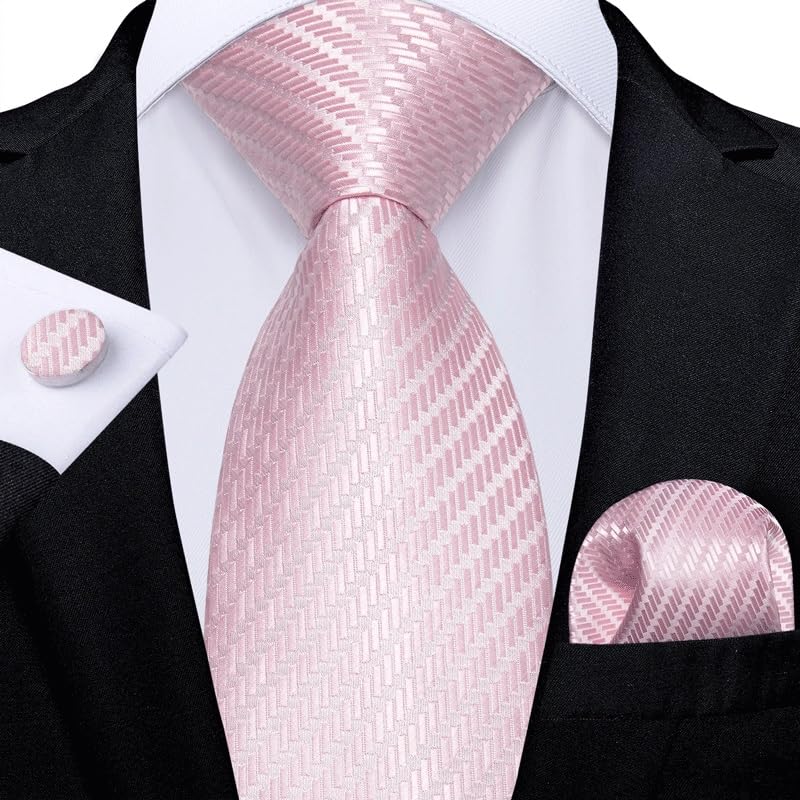 Set Corbata de Hombre 8cm Clásica para Fiesta y Boda miniatura 2