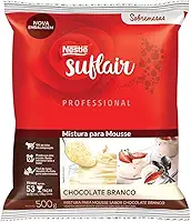 Mistura para Mousse Sabor Chocolate Branco SUFLAIR 500g