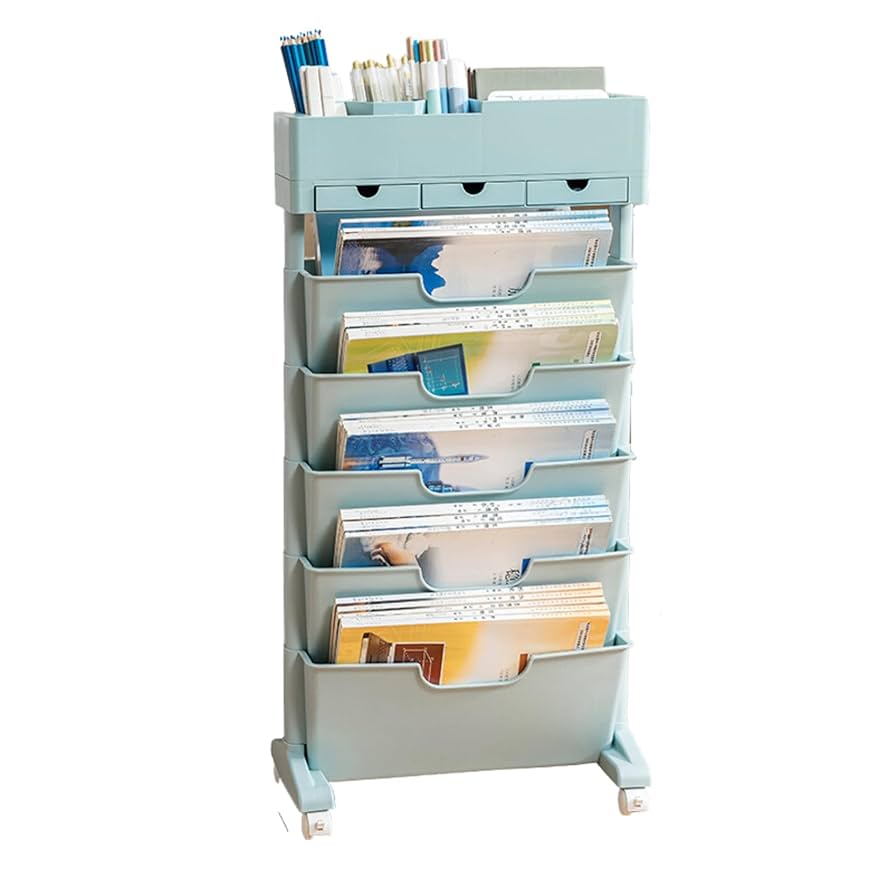 収納ボックス キャスター付き 布 バスケットワゴン マガジンラック マガジンラック 収納ワゴン キャスター付き 大容量 書類 省