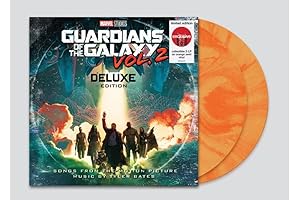 Guardians of the Galaxy Vol. 2 Deluxe - Exclusive Orange Swirl LP