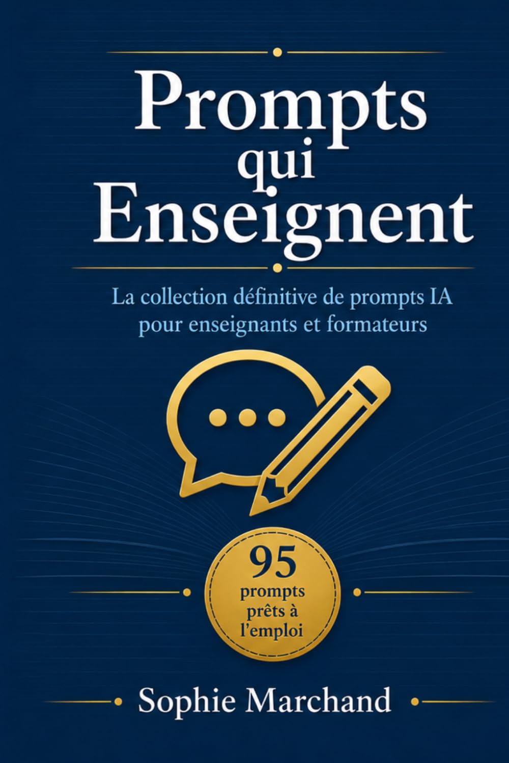 Prompts qui Enseignent: La collection définitive de prompts IA pour enseignants et formateurs : 95 prompts prêts à l'emploi avec ChatGPT, Claude et tous les modèles — planification pédagogique