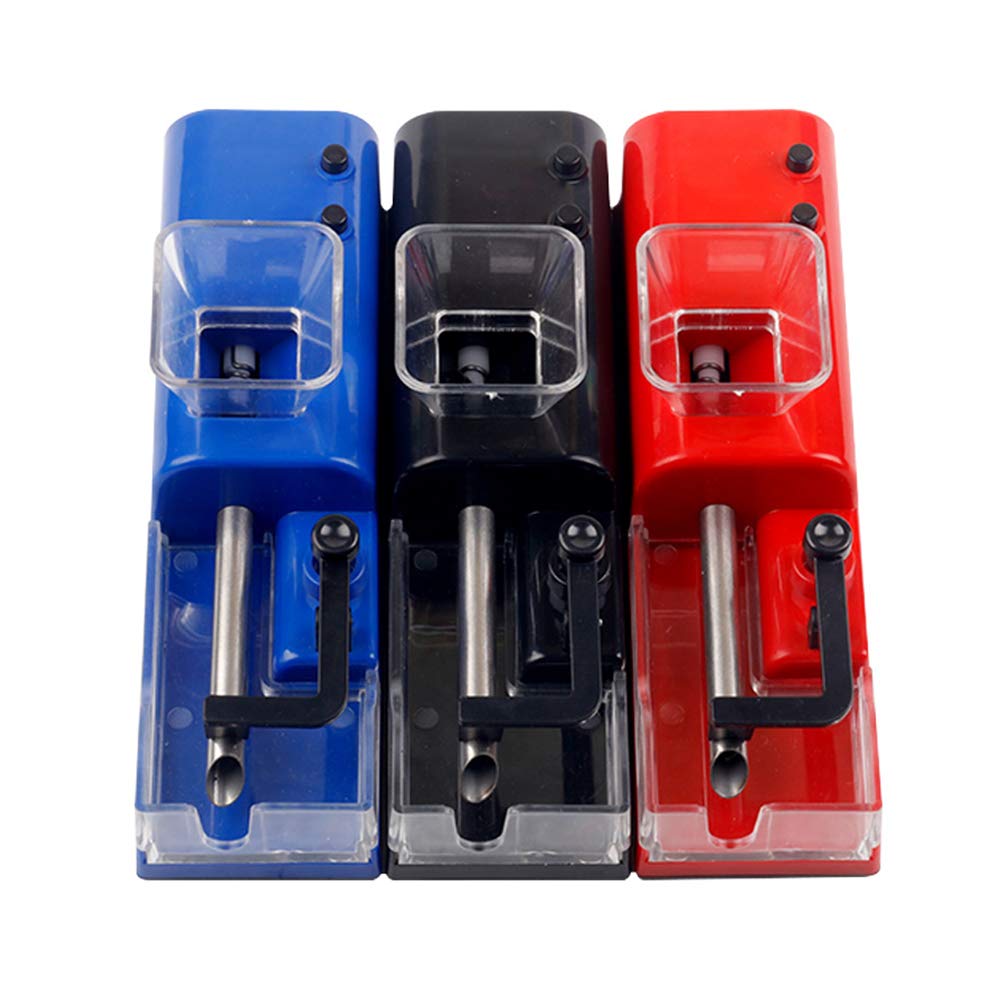 Rullo per Sigaretta elettrica, Macchina for Sigarette a Batteria, Piccola Macchina Portatile Ricaricabile Tramite USB, 220 V(Blue)