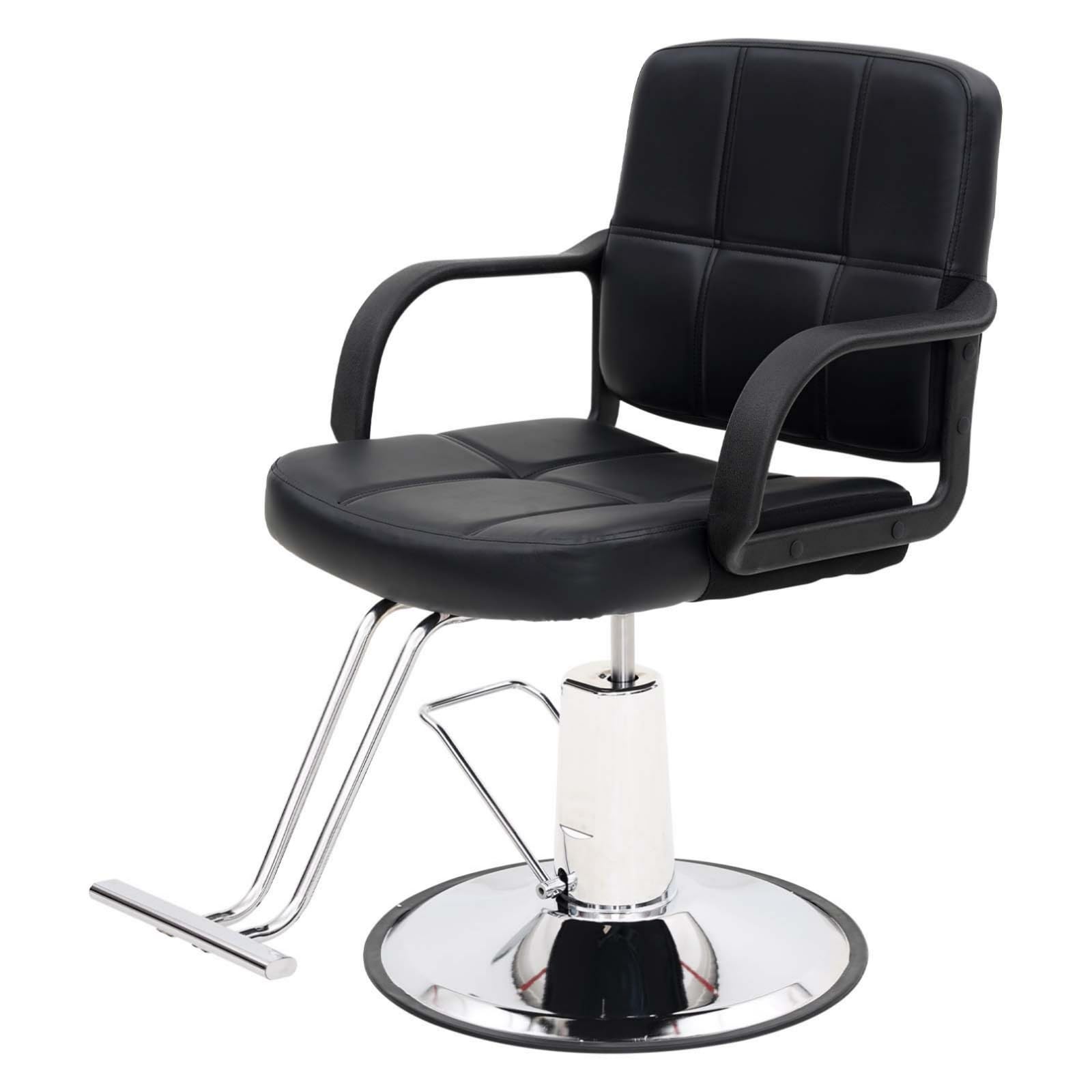 Tatub Salon Chair for Hair Stylist, 360° Swivel Barber Chairs for Barbershop with Heavy Duty Hydraulic Pump, Salon Equipment with Height Adjustable -
