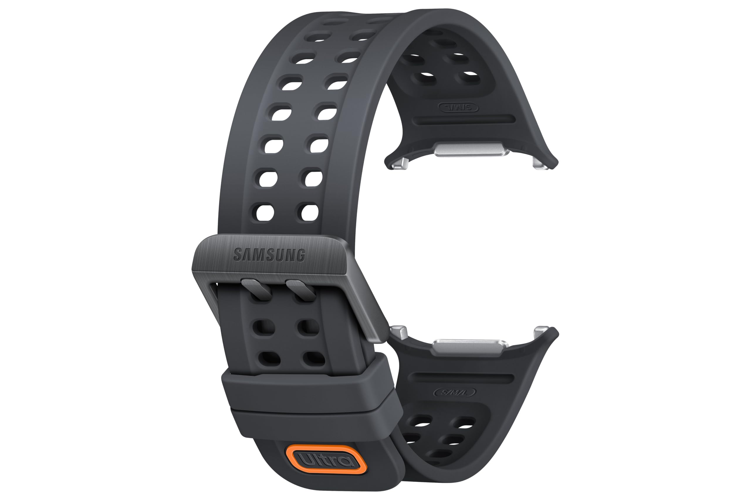 Samsung Galaxy Watch Ultra2 Marine Band, Black, One Click Attachment