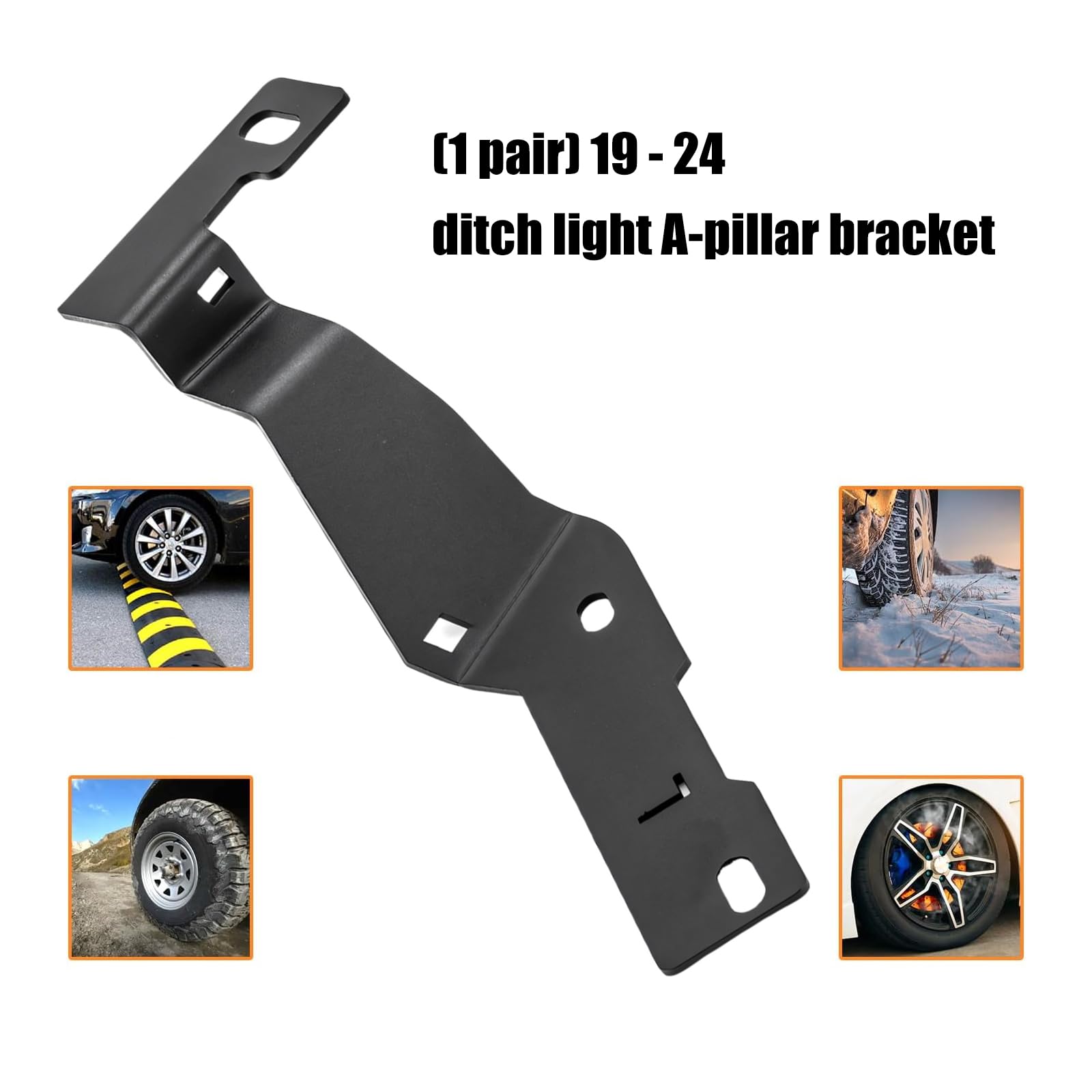Paraluce in metallo rinforzato con cerniere staffe di montaggio per 2500 3500 Pickup Veicoli Avventura Illuminazione Notturna Forte Staffa Ditch Light