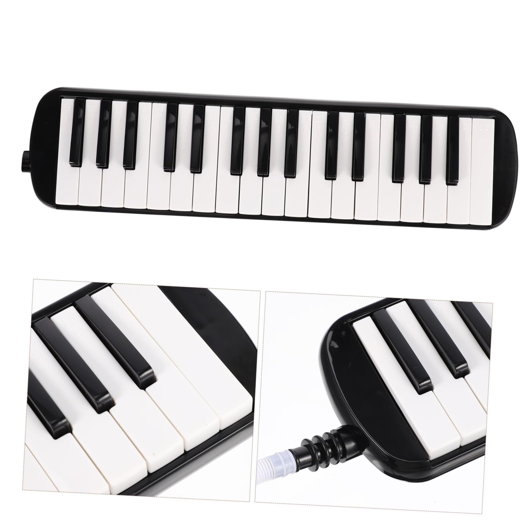 Melodica de Teclas para Adultos Instrumento Musical Portable para Principiantes y Desarrollo de Musicales