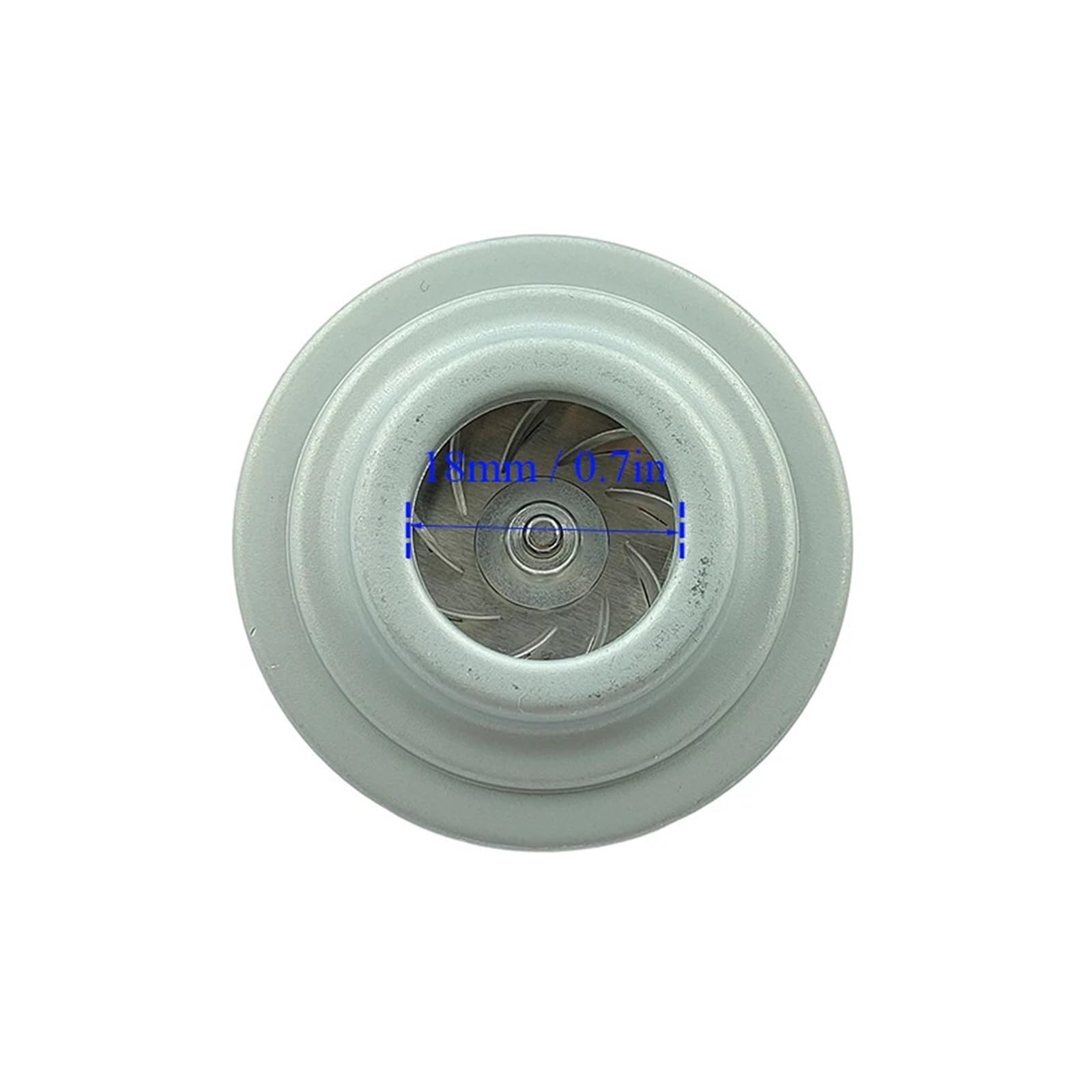 Turbine en alliage canalisée BLDC 120W DC 12V pour aspirateur robot