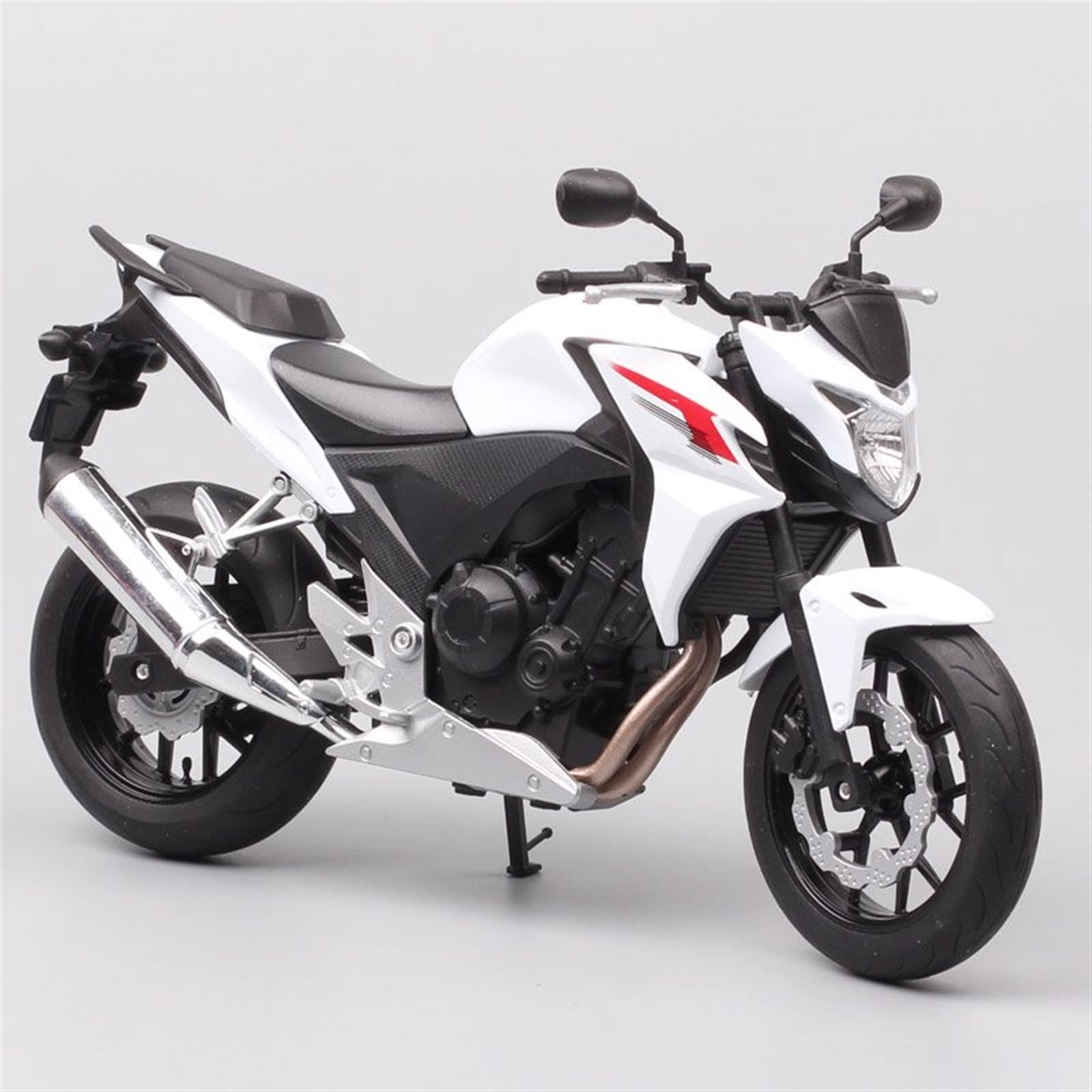 SEYXF Motorbike Toy 1:10 for H-onda CB500 F Alloy Motorcycle Model Collection Gift(with Foam Box)