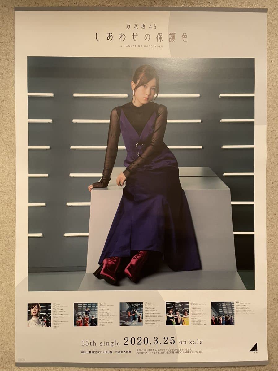 乃木坂46 個別B2ポスター しあわせの保護色 樋口日奈 希少 乃木坂46 個別B2ポスター しあわせの保護色 樋口日奈 希少 乃木坂46