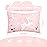 UOMNY Toddler Pillowcases for 13X18 12x16 14x19 Pillow Unicorn Toddler Pillow Case for Girls 2 Pack Kids Pillowcase for Sleepy Pillows Travel Pillowcases Pink/White