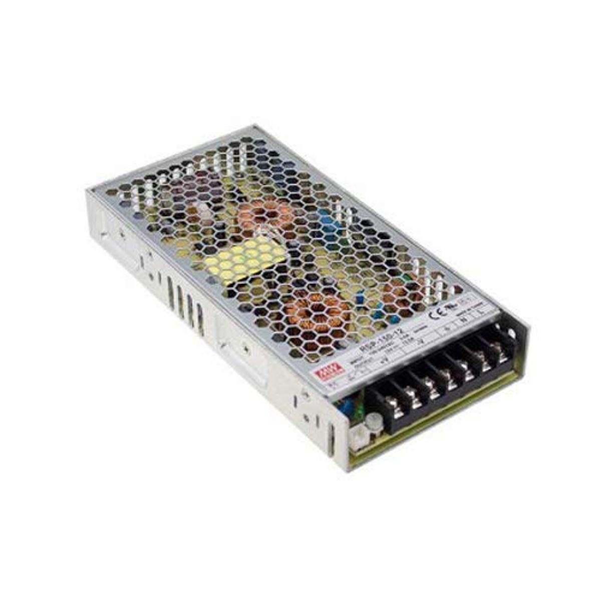 MEAN WELL RSP-150-5 AC/DC Switching Enclosed Power Supply with PFC Function, 5 Volt, 30 Amp, 150 Watt