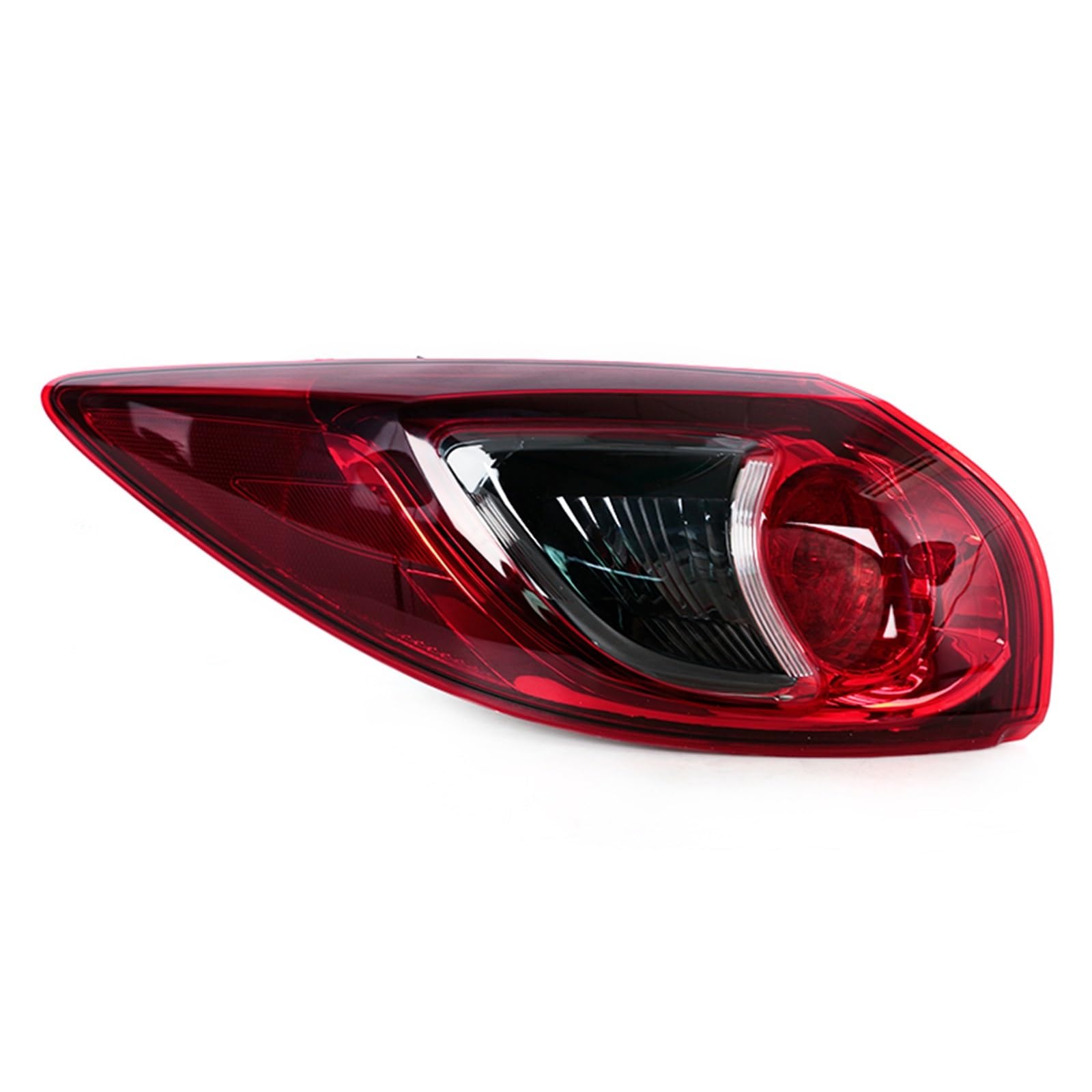 Genérico Piloto Trasero Para Mazda Para Cx5 Para Cx-5 2013-2016 Luz Trasera De Freno Marcha Atrás Carcasa Sin Bombilla Accesorios Para Automóvil Luz Trasera Coche(Left outside)