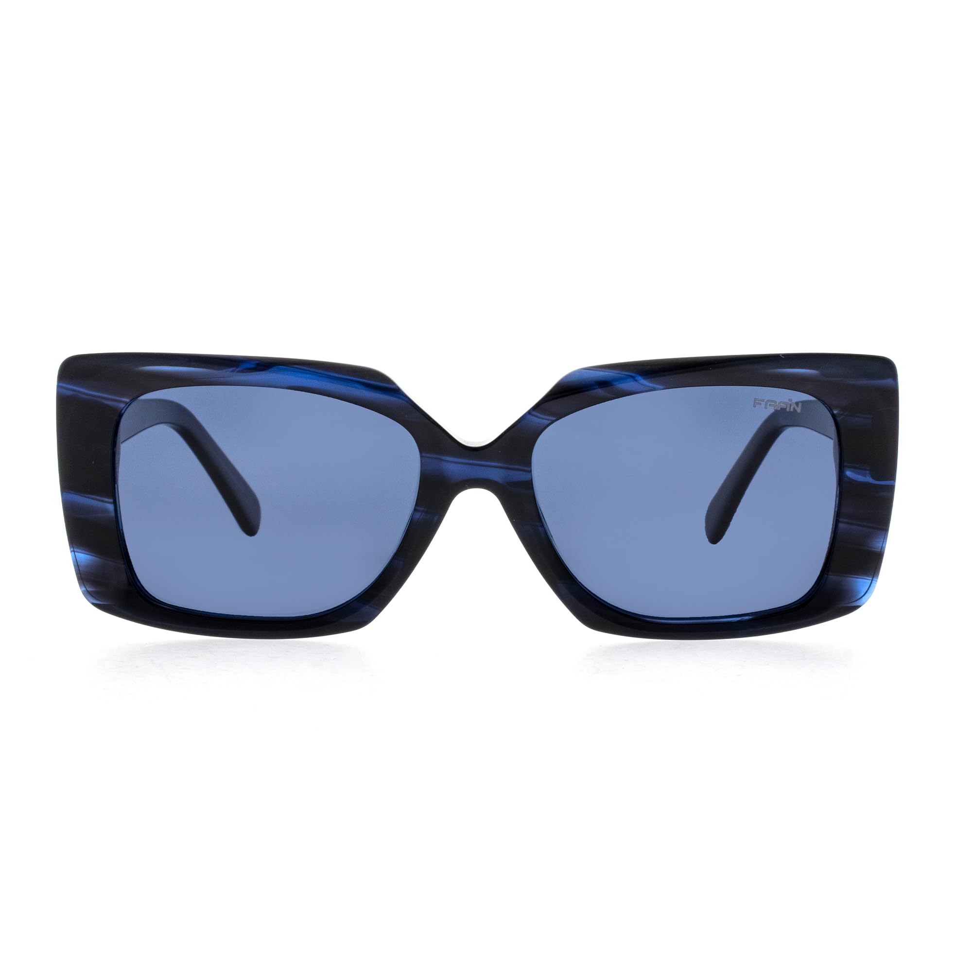 FAA'N Gafas de sol cuadradas de acetato