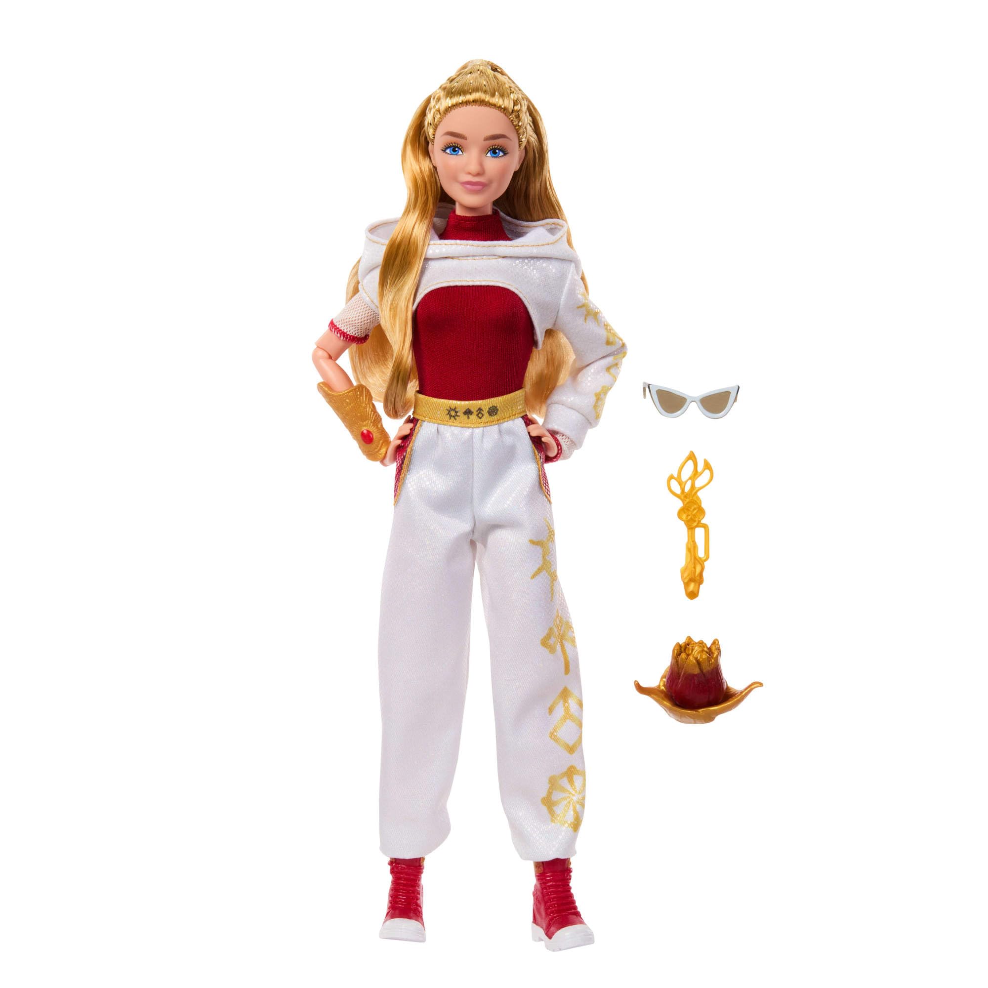Mattel Disney Zombies 4: Lato Wśród Wampirów Nova Bright Fashion Doll ze strojem Quita i 5 akcesoriami, inspirowana filmem, JFG33